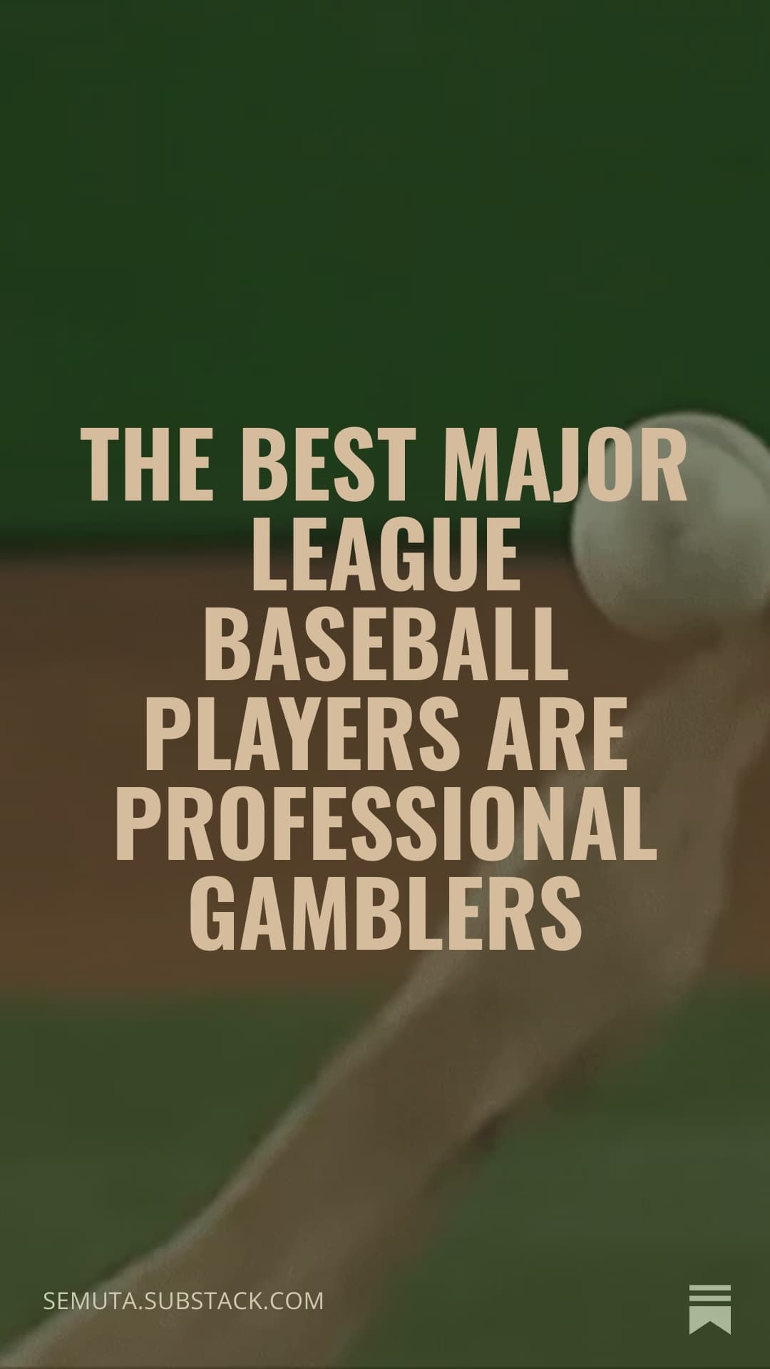 The best major league baseball players